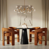 Gwen - 5 Piece Counter Dining Set - Black Table