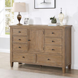 Riverdale - 6 Drawer Dresser - Brown