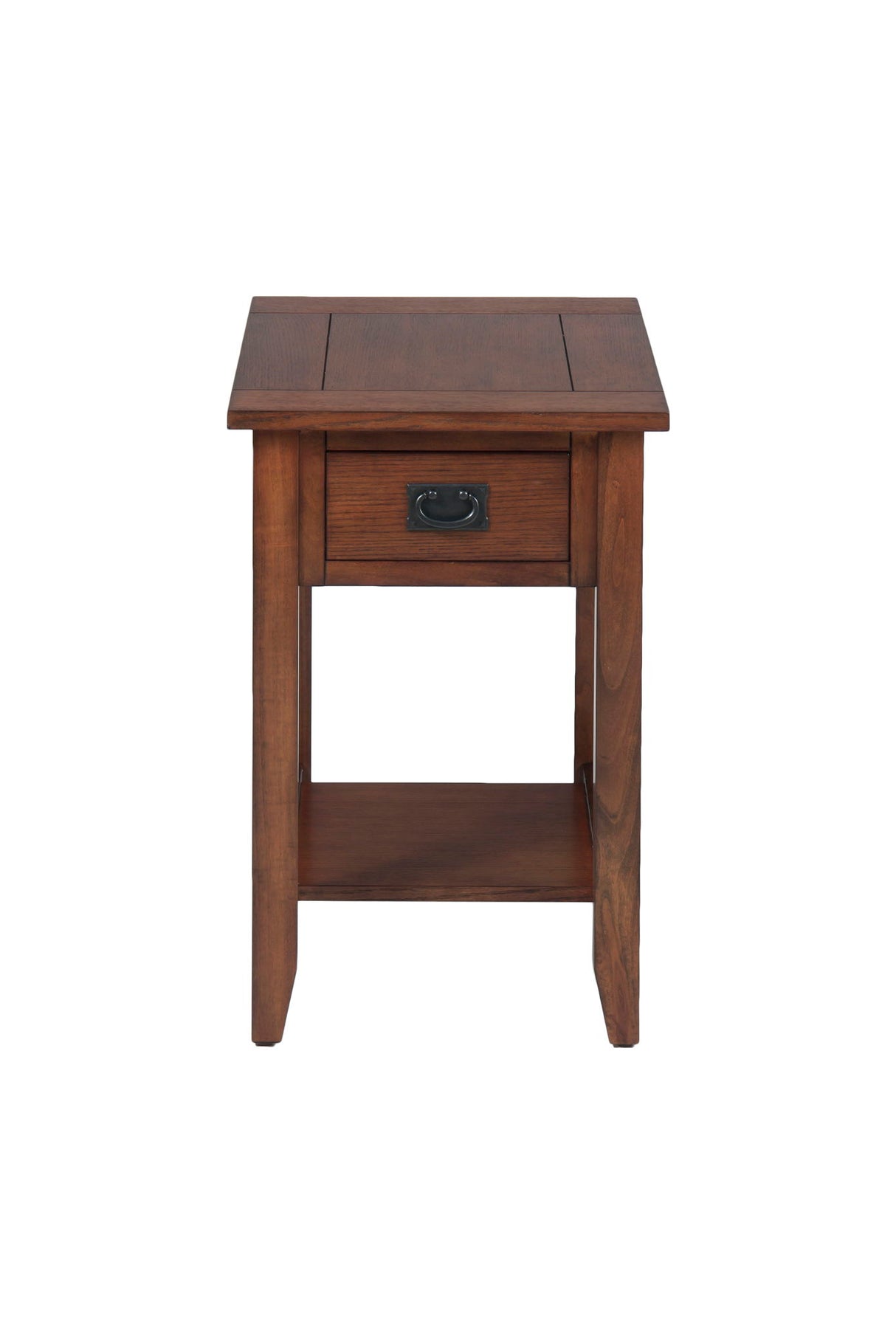Nash - Chairside Table - Mission Oak