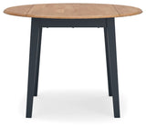 Gesthaven - Round Dining Room Drop Leaf Table