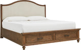 Cal King Upholstered Bed