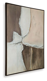 Junward - Brown / Tan / White - Wall Art