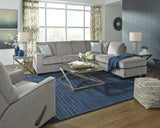 Altari - Right Arm Facing Corner Chaise With Sleeper 2 Pc Sectional - Alloy