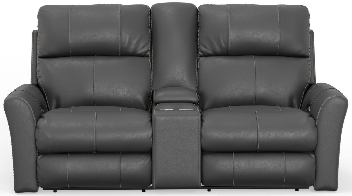 Fredda - Power Recliner Console Loveseat