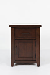 Twin Cities - Chairside Table - Brown