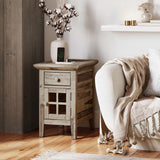 Rustic Shores - Power Chairside Table