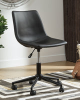 Arlenbry - L-Desk With Storage, Bookcase, Swivel Desk Chair