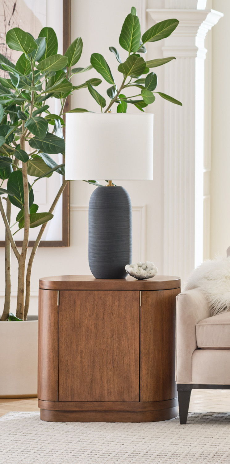 End Table w/ Doors