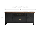 Stormy Ridge Occasional 72In Media Console