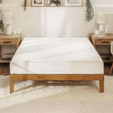 Copper Mattress Protector on bed in bedroom setting
