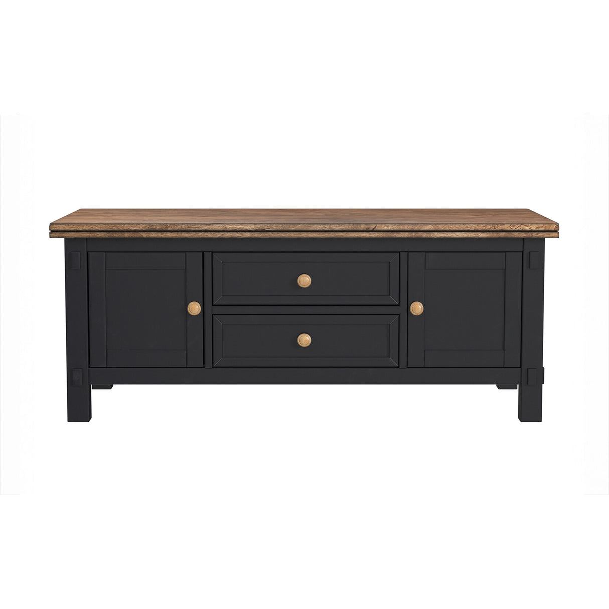 Stormy Ridge Occasional Coffee Table W/ Casters