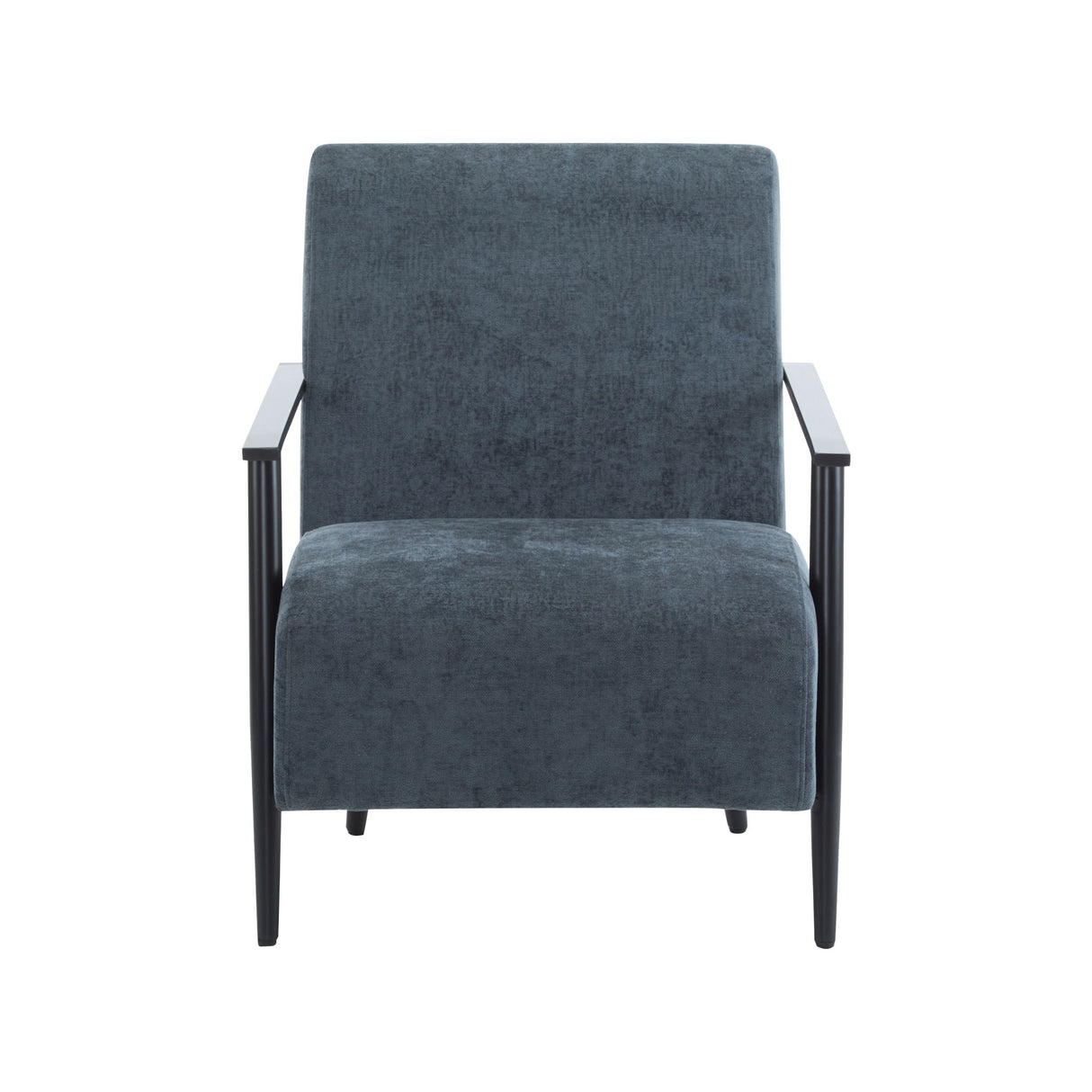 Modern Lounge Chair With Polyester Upholstery
