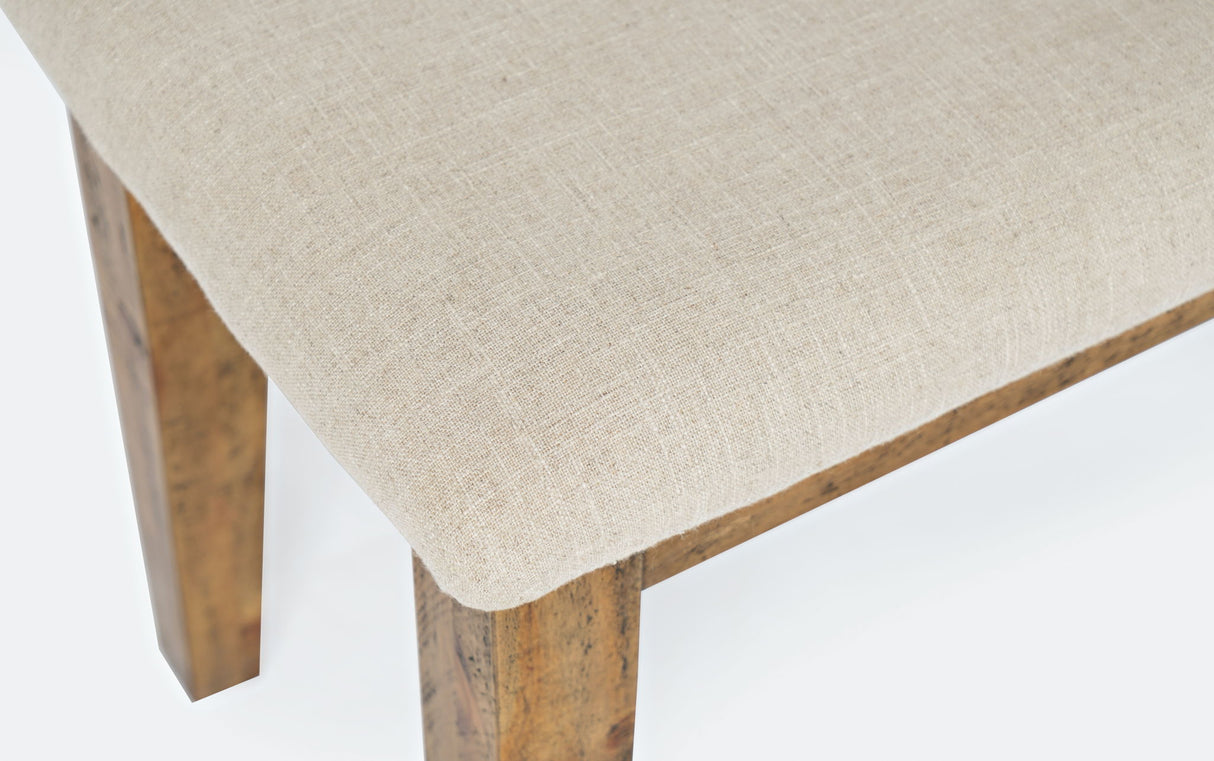 Telluride - Dining Bench - Gold / Beige