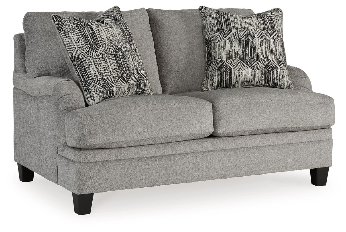 Davinca - Charcoal - Loveseat