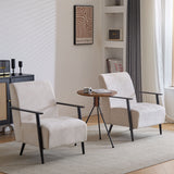 Modern Lounge Chair With Polyester Upholstery