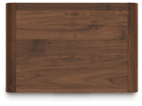 Fortlorn - Walnut Brown - Two Drawer Night Stand