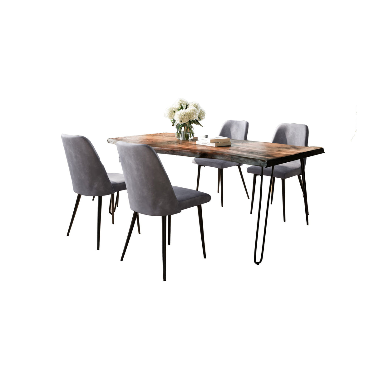 Nature's Edge - Dining Set - Chestnut
