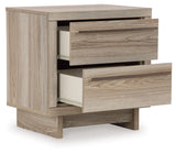 Hasbrick - Slat Panel Bedroom Set