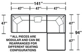 Posh - Sectional Set