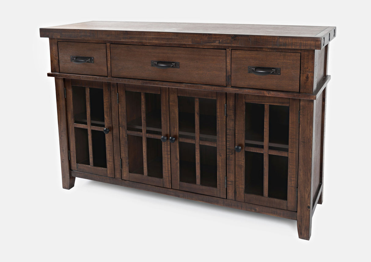 Mission Viejo - Server - Rustic Natural Brown