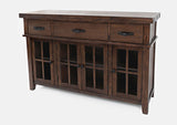Mission Viejo - Server - Rustic Natural Brown