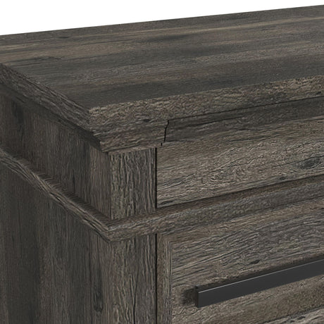 Park Ridge - 3-Drawer Nightstand - Charcoal