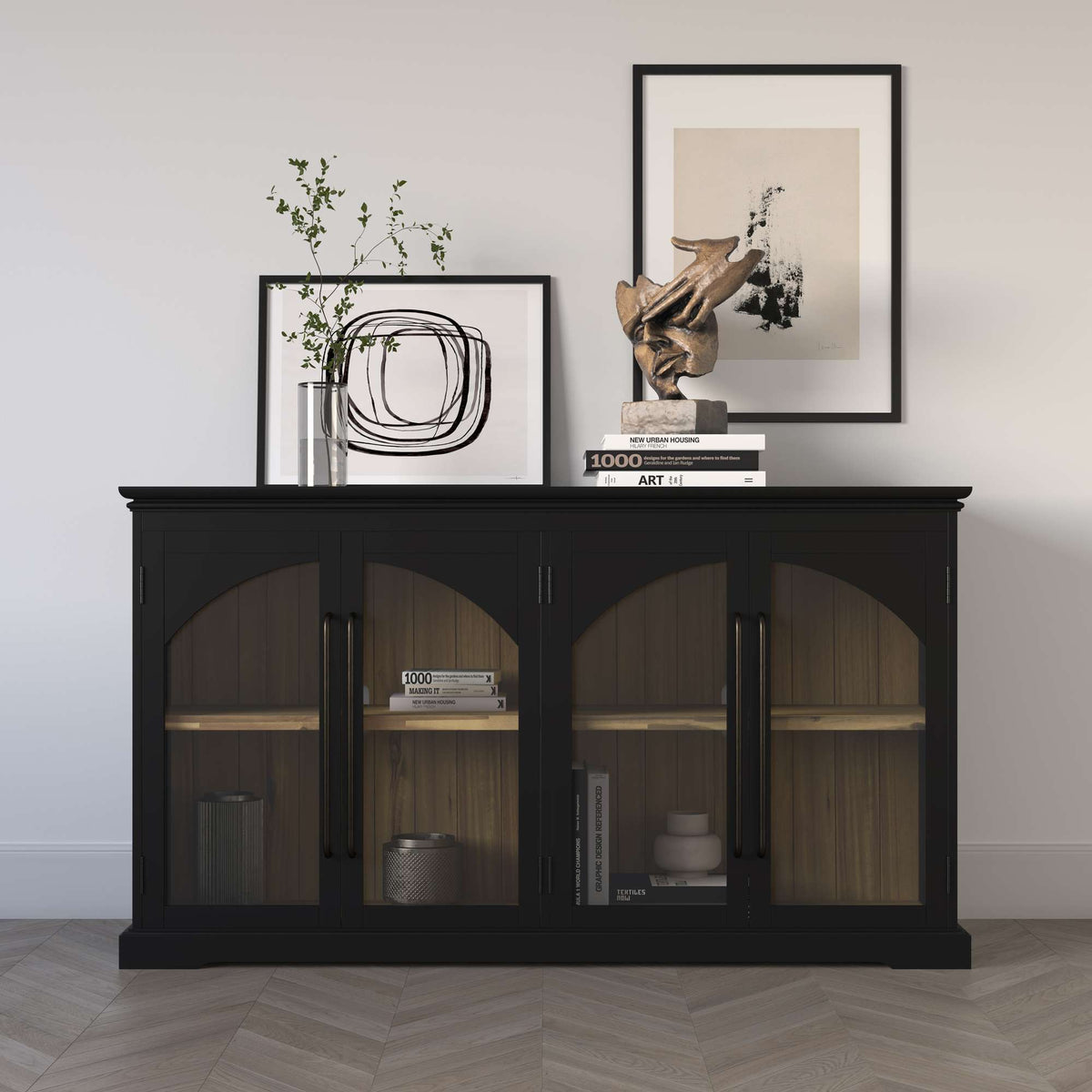 Archdale - Gothic Arch Accent Cabinet