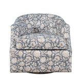 Lottie - Swivel Chair - Blue