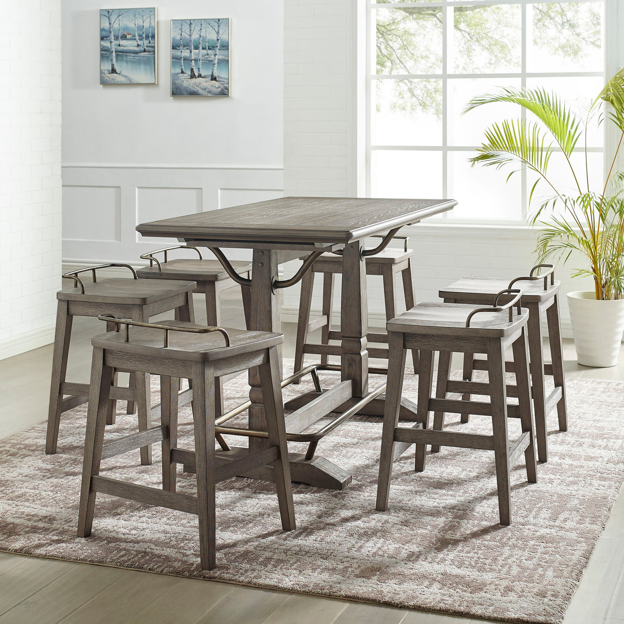 Ryan - Gathering Table - Dark Brown
