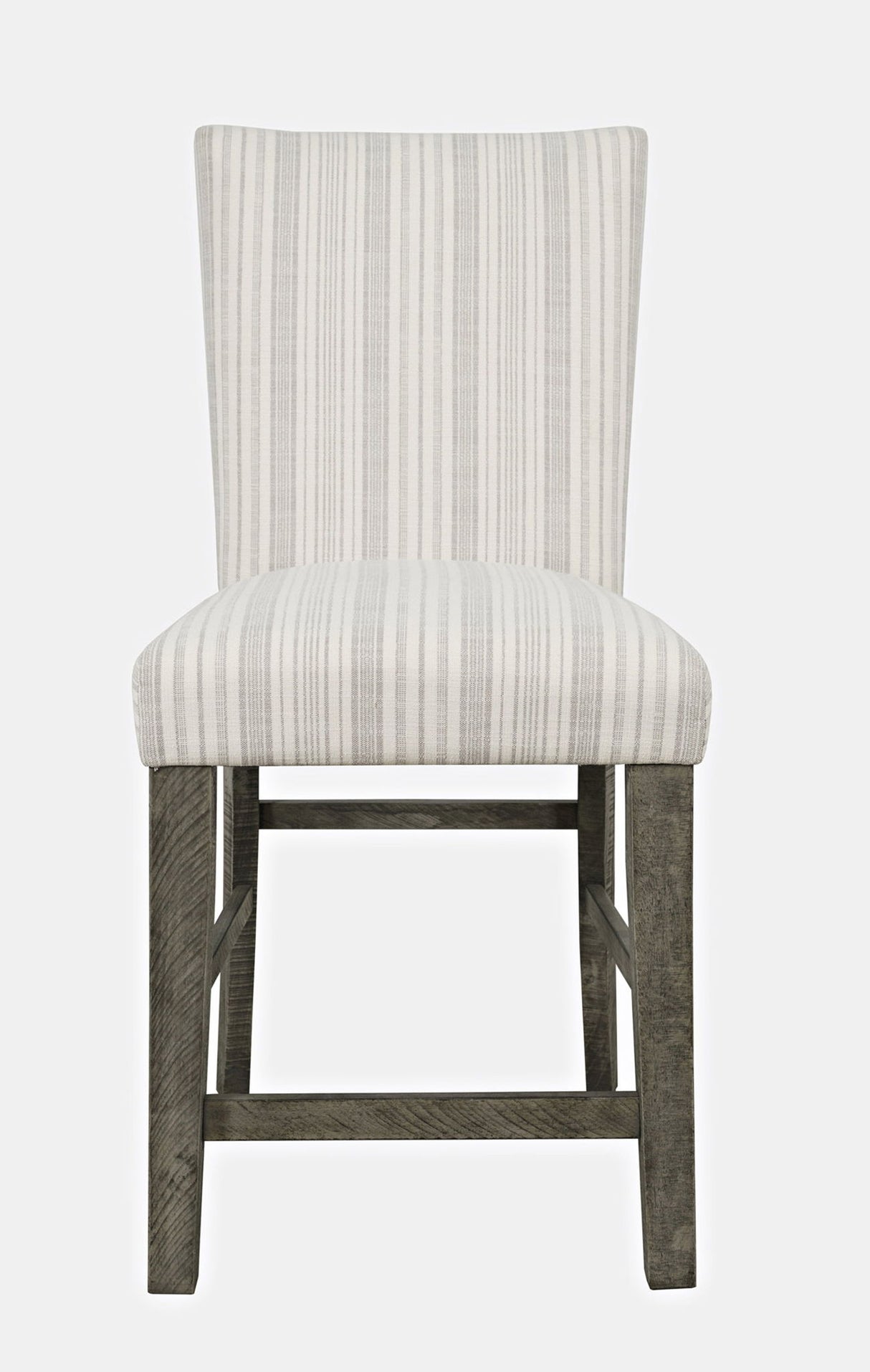 Telluride - Upholstered Counter Stool (Set of 2) - Driftwood Gray / Beige