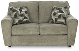 Cascilla - Loveseat - Pewter