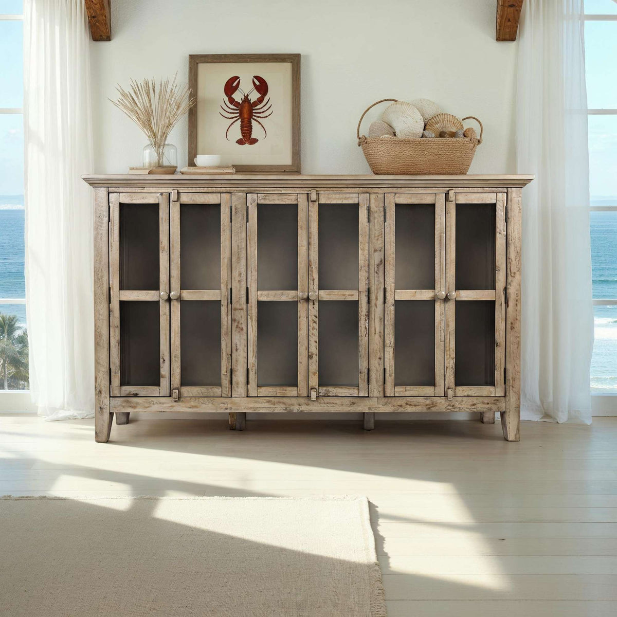 Rustic Shores - High Cabinet