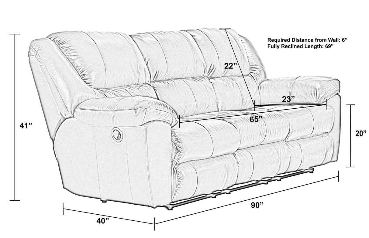 Transformer II - Ultimate Sofa With 3 Recliners & Drop Down Table