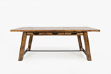 Cannon Valley - Trestle Dining Table - Distressed Medium Brown