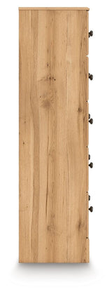 Aleaport - Warm Brown - Five Drawer Chest