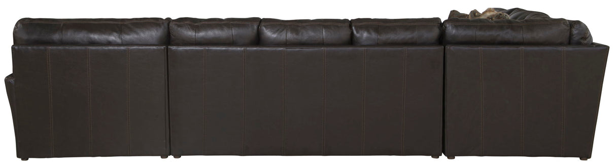Denali - Italian Leather Match Sectional