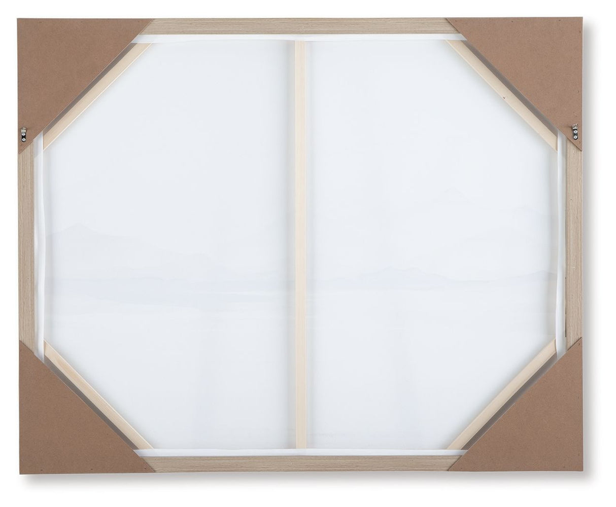 Karalen - White / Gray / Brown - Wall Art
