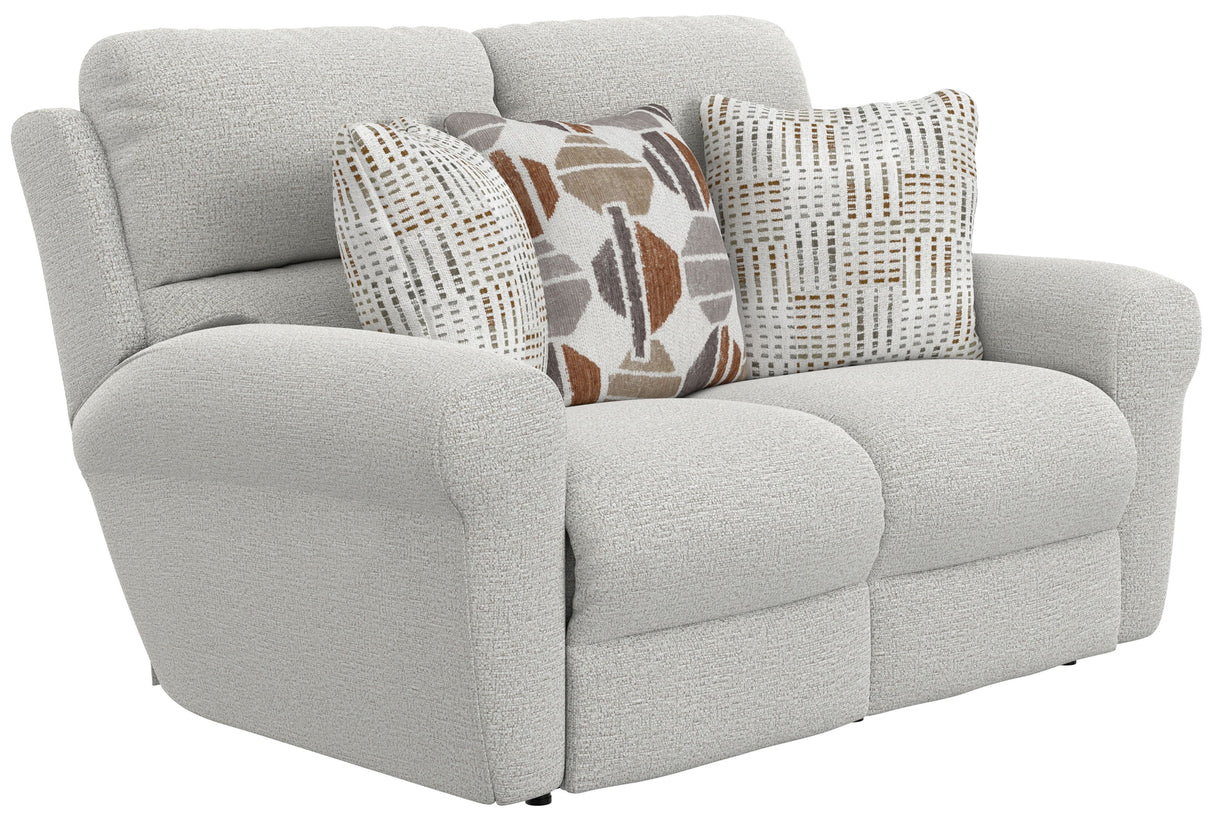 Kellen - Power Reclining Loveseat With Zero Gravity - Ecru