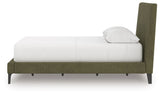 Chirason - Upholstered Bed With Roll Slats