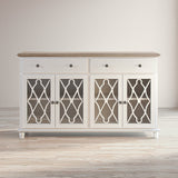 Aurora Hills 4 Door Accent Cabinet