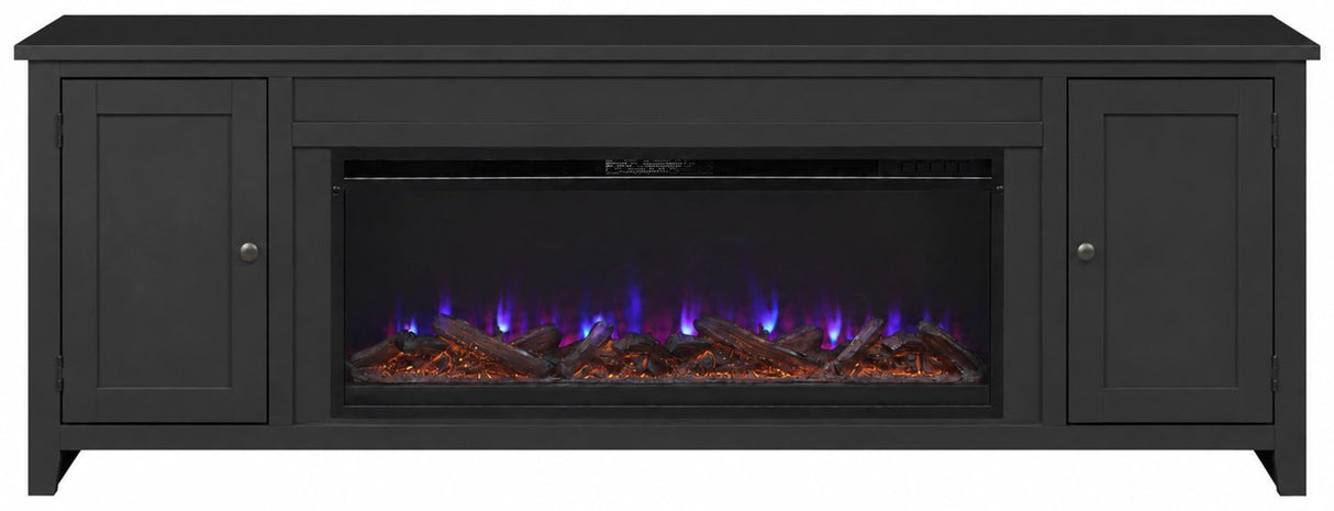 82" Console w/42" Fireplace