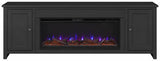 82" Console w/42" Fireplace