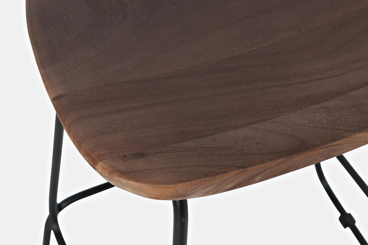 Nature's Edge - Backless Stool - Slate