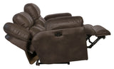 Ferrington - Power Lay Flat Reclining Sofa with Power Adjustable Headrest & Lumbar