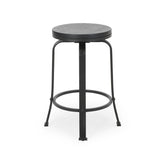 Modern Industrial Counter Stool Set With Swivel Function