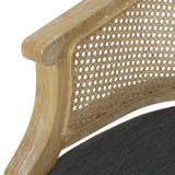 Curved Backrest Accent Chair