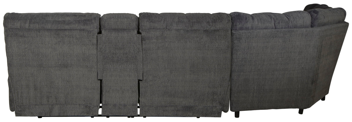 Ashland - Reclining Sectional With 4 Lay Flat Reclining Seats