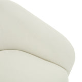Modern Swivel Accent Chair With Ergonomic Barrel Design