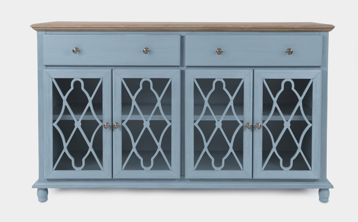 Aurora Hills 4 Door Accent Cabinet