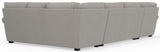Livingston - Sectional With Comfort Coil Seating And Accent Pillows